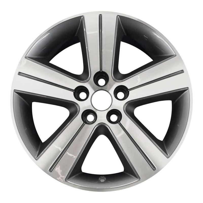 2010 Mitsubishi Endeavor Wheel 18" Machined Charcoal Aluminum 5 Lug W98124MC-3