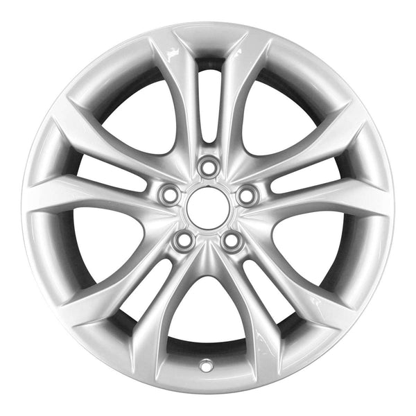 2008 Audi TT Wheel 18" Silver Aluminum 5 Lug W98130S-2