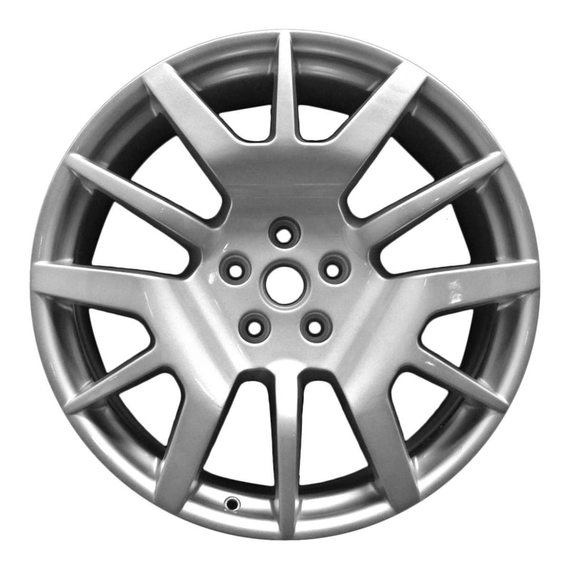 2008 Maserati GranTurismo Wheel 20" Silver Aluminum 5 Lug W98166S-1