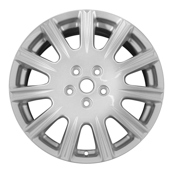 2004 Maserati Quattroporte Wheel 18" Silver Aluminum 5 Lug W98168S-1