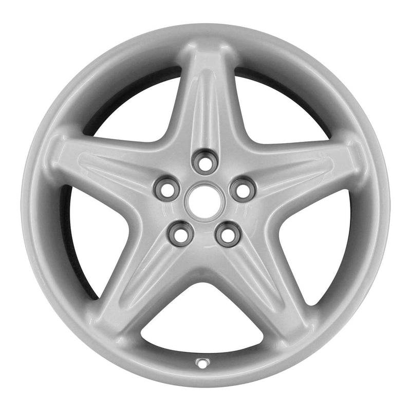 1998 Ferrari F355 Wheel 18" Silver Aluminum 5 Lug W98179S-4