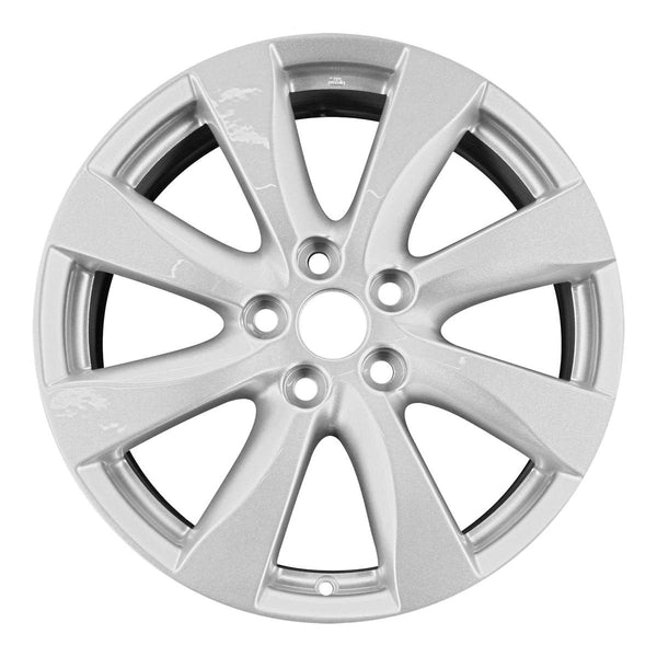 2013 Mitsubishi Outlander Wheel 18" Silver Aluminum 5 Lug W98466S-6