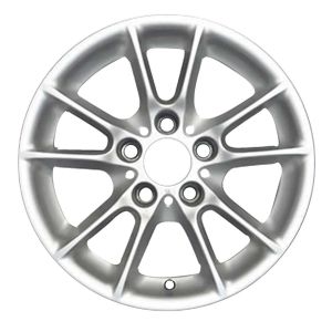 2001 BMW 325i Wheel 17" Silver Aluminum 5 Lug W98467S-2