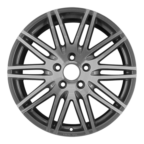 2007 Audi Q7 Wheel 20" Machined Charcoal Aluminum 5 Lug W98639MC-1