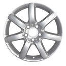 2004 Volkswagen Touareg Wheel 19" Silver Aluminum 5 Lug W98650S-1