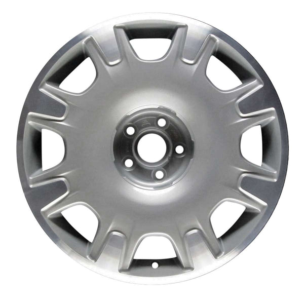 2007 Bentley Continental Wheel 19" Machined Silver Aluminum 5 Lug W98726MS-4