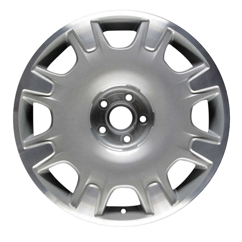 2006 Bentley Continental Wheel 19" Machined Silver Aluminum 5 Lug W98726MS-3