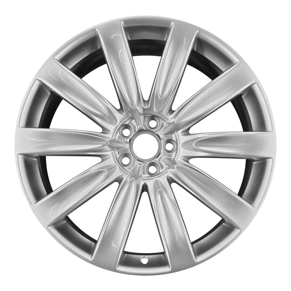 2012 Bentley Continental Wheel 21" Hyper Aluminum 5 Lug W98755H-1