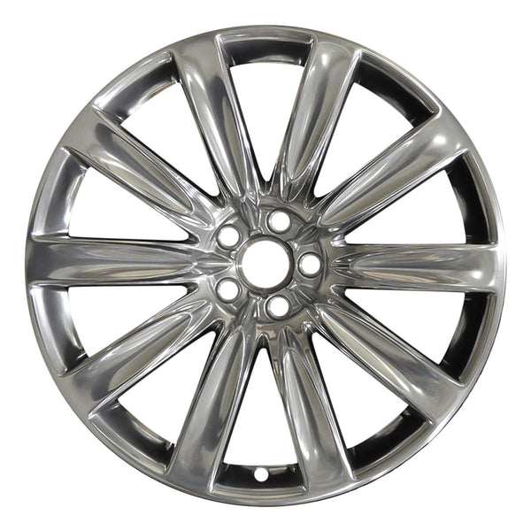 2012 Bentley Continental Wheel 21" Polished Aluminum 5 Lug W98755P-1