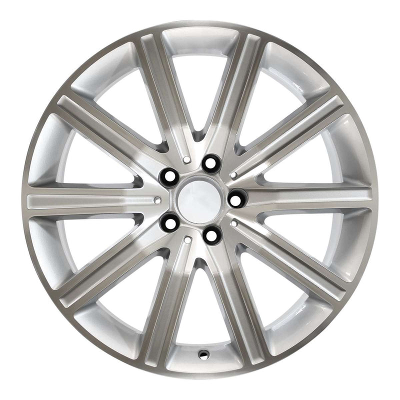 2013 Mercedes Cls550 Wheel 19" Machined Silver Aluminum 5 Lug W98836MS-2