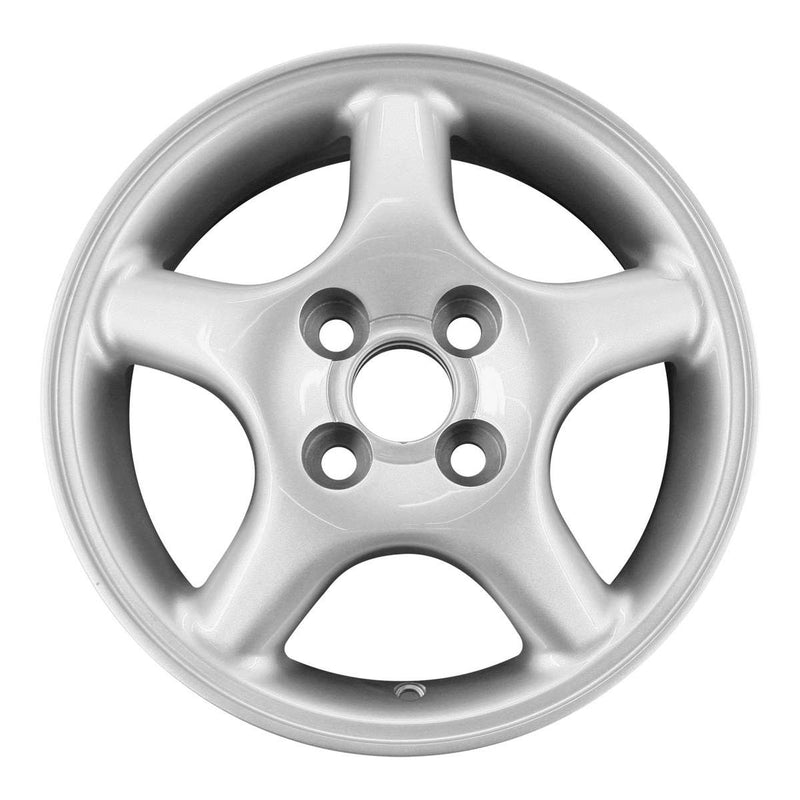2001 Toyota Echo Wheel 14" Silver Aluminum 4 Lug W99034S-1