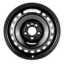 2015 Dodge Dart Rueda 16" Acero Negro 5 Lug W99047B-3