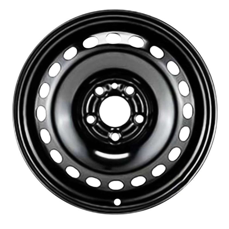 2016 Dodge Dart Wheel 16" Black Steel 5 Lug W99047B-4