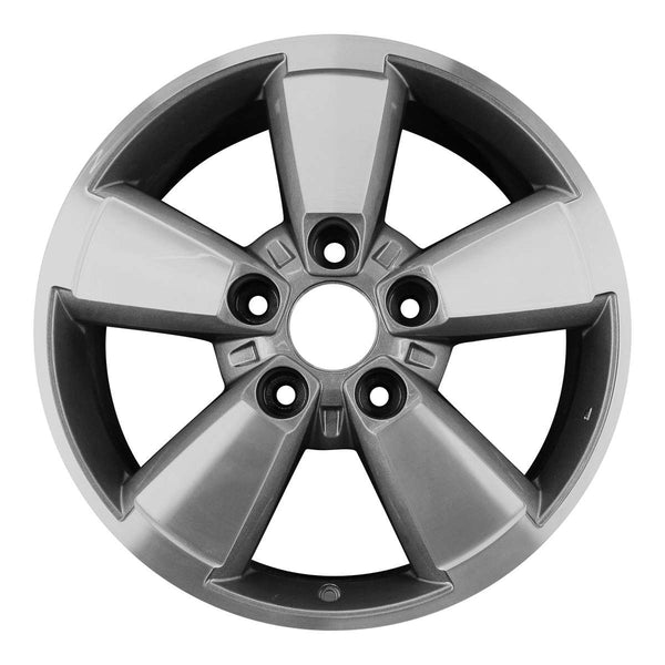 2012 Toyota Tundra Wheel 20" Machined Charcoal Aluminum 5 Lug W99740MC-6
