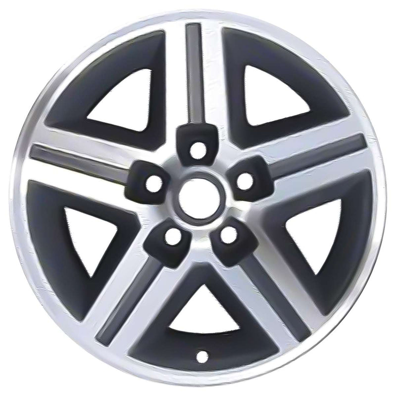 1987 chevrolet camaro wheel 16 machined silver aluminum 5 lug w1454ms 3