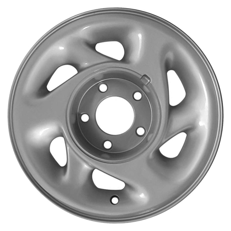 2001 dodge van wheel 15 silver aluminum 5 lug w2044s 8