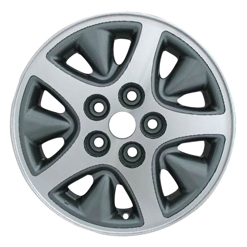 1998 plymouth voyager wheel 15 machined charcoal aluminum 5 lug w2071mc 13