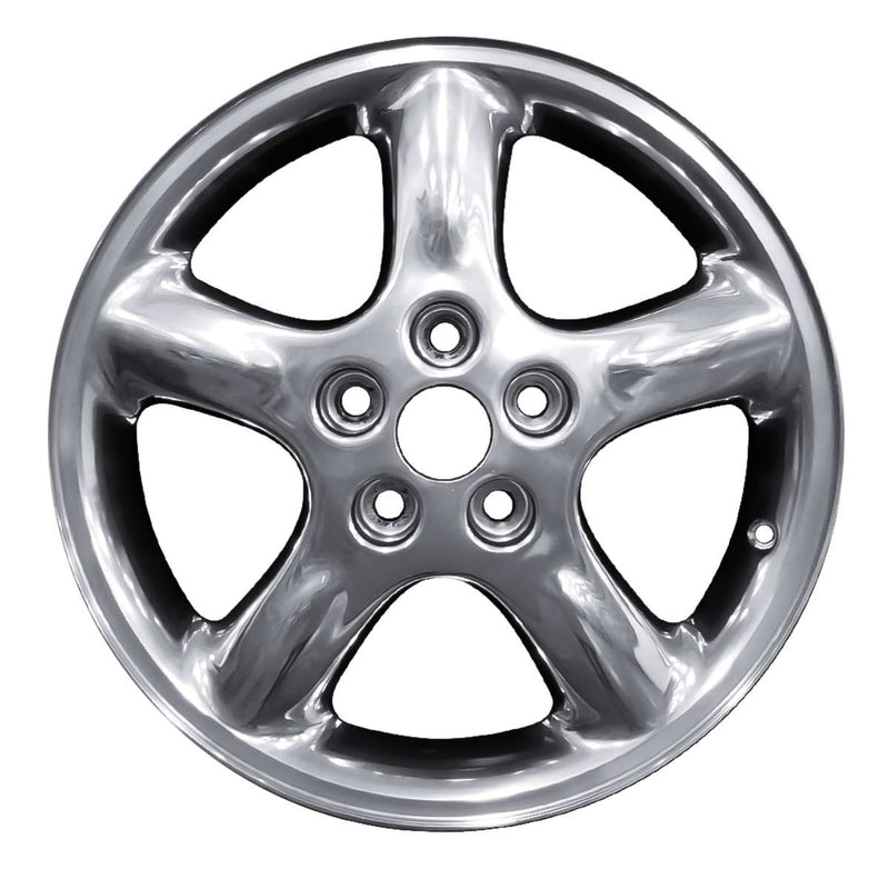 2001 dodge stratus wheel 17 polished aluminum 5 lug w2149p 1