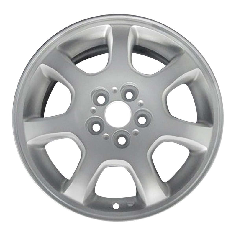 2002 dodge neon wheel 15 silver aluminum 5 lug w2181as 1