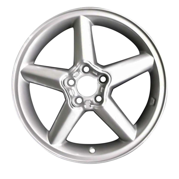 2001 chrysler pt wheel 16 silver aluminum 5 lug w2275s 1