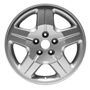 2010 dodge caliber wheel 17 silver aluminum 5 lug rw2287s 4