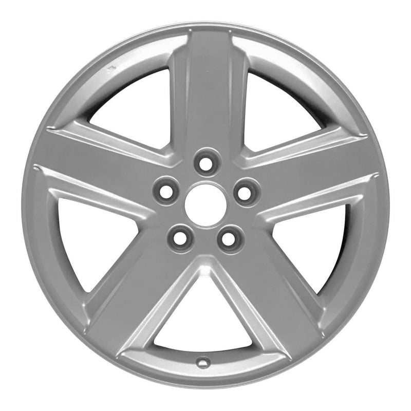 2012 jeep compass wheel 18 silver aluminum 5 lug w2309s 6