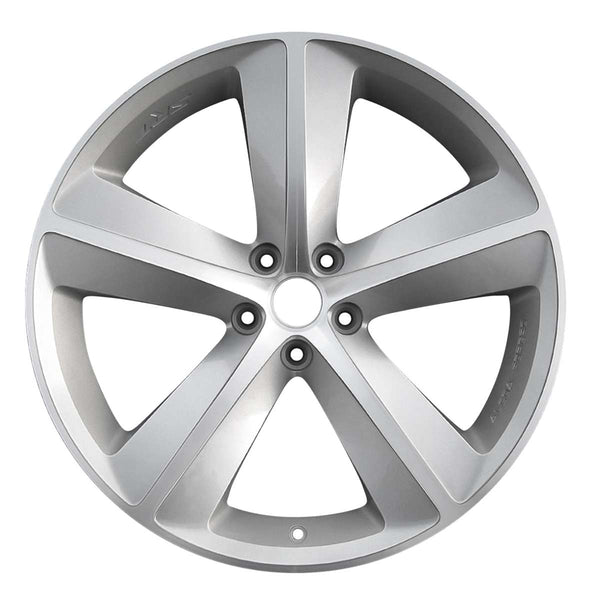 2009 dodge charger wheel 20 machined silver aluminum 5 lug w2329ms 3