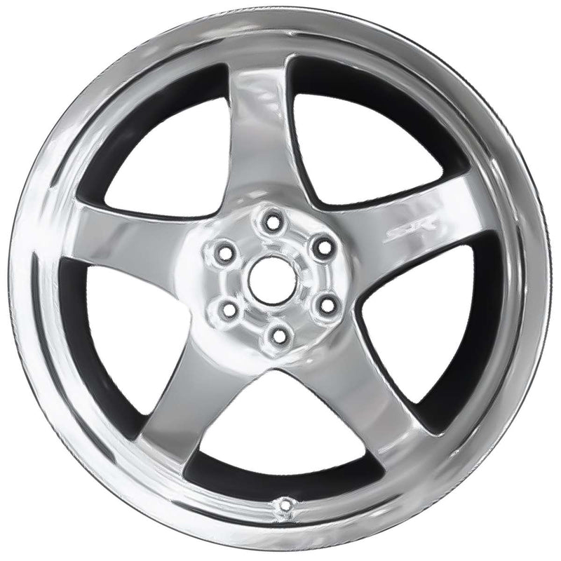 2010 dodge viper wheel 18 polished aluminum 6 lug w2340p 5