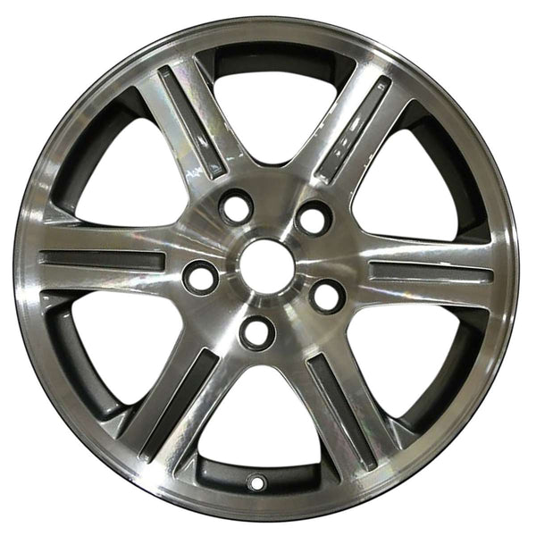 2005 chrysler pacifica wheel 17 machined charcoal aluminum 5 lug w2376mc 1