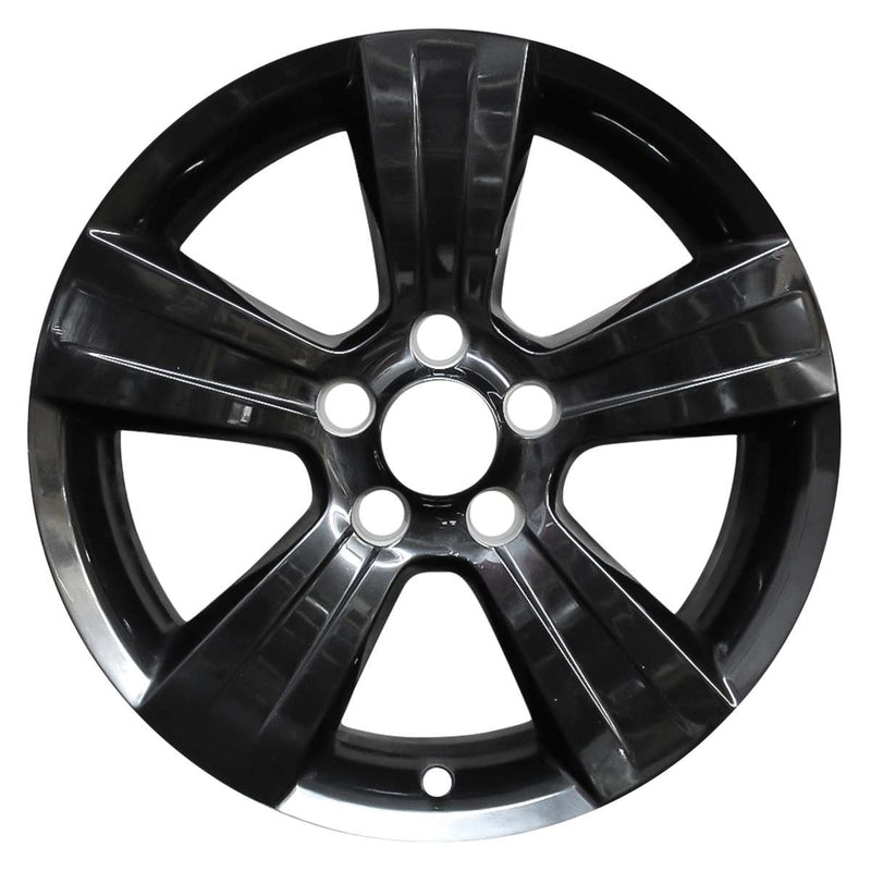 2015 jeep compass wheel 17 black aluminum 5 lug w2380b 5