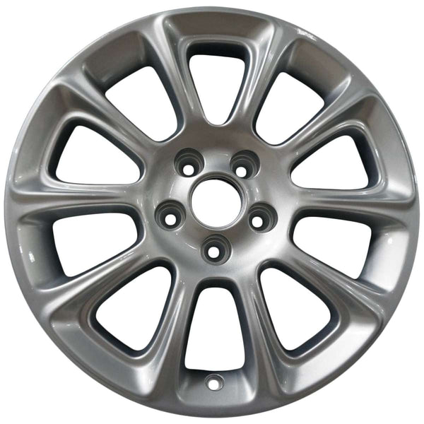 2013 dodge dart wheel 17 hyper aluminum 5 lug w2446s 1