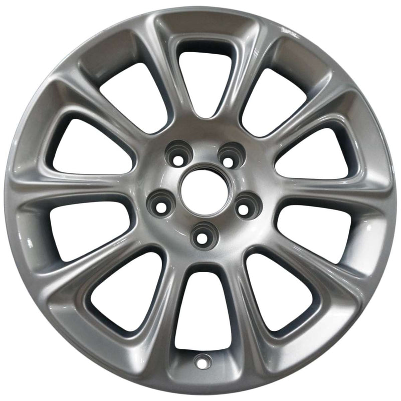 2014 dodge dart wheel 17 hyper aluminum 5 lug w2446s 2