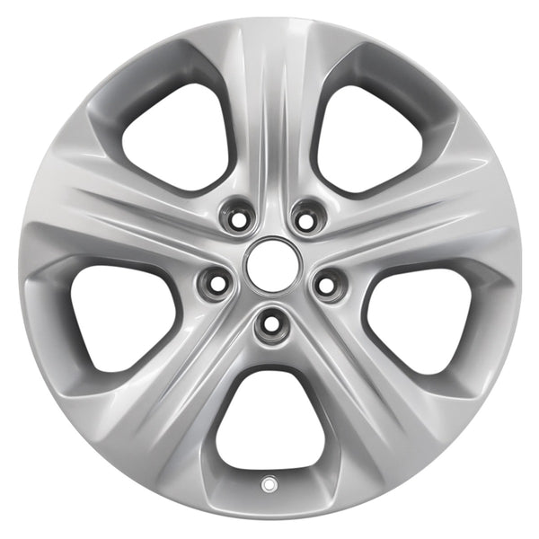 2015 dodge durango wheel 20 silver aluminum 5 lug w2494s 2