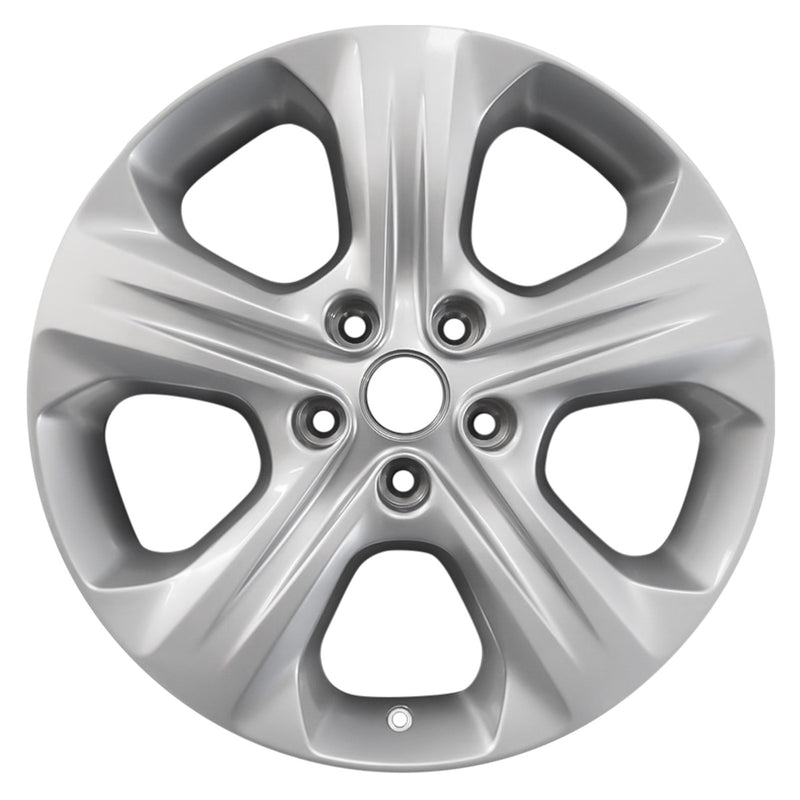 2014 dodge durango wheel 20 silver aluminum 5 lug w2494s 1