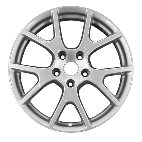 2013 dodge journey wheel 19 silver aluminum 5 lug w2422s 3