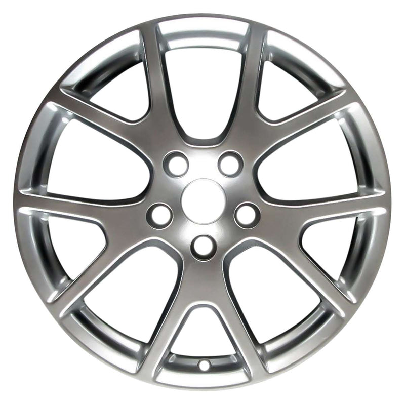 2012 dodge journey wheel 19 hyper aluminum 5 lug w2500h 2