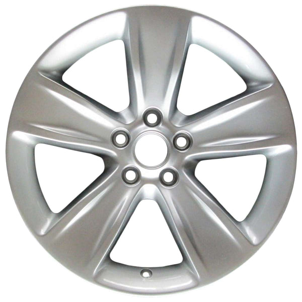 2016 dodge challenger wheel 18 silver aluminum 5 lug w2521s 2