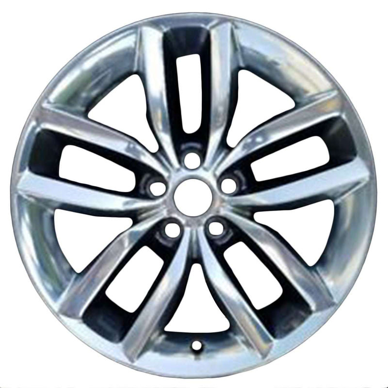 2015 dodge charger wheel 18 polished charcoal aluminum 5 lug w2543pc 1