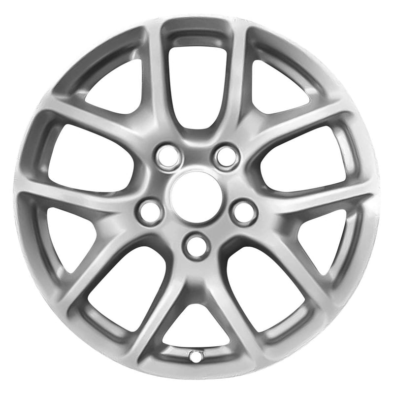 2019 chrysler pacifica wheel 17 silver aluminum 5 lug w2592s 3