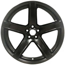 2018 dodge charger wheel 20 matte black aluminum 5 lug w2604b 4