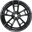 2019 dodge challenger wheel 20 black aluminum 5 lug w2605b 5