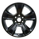 2019 dodge ram wheel 20 satin black aluminum 6 lug w2676b 1