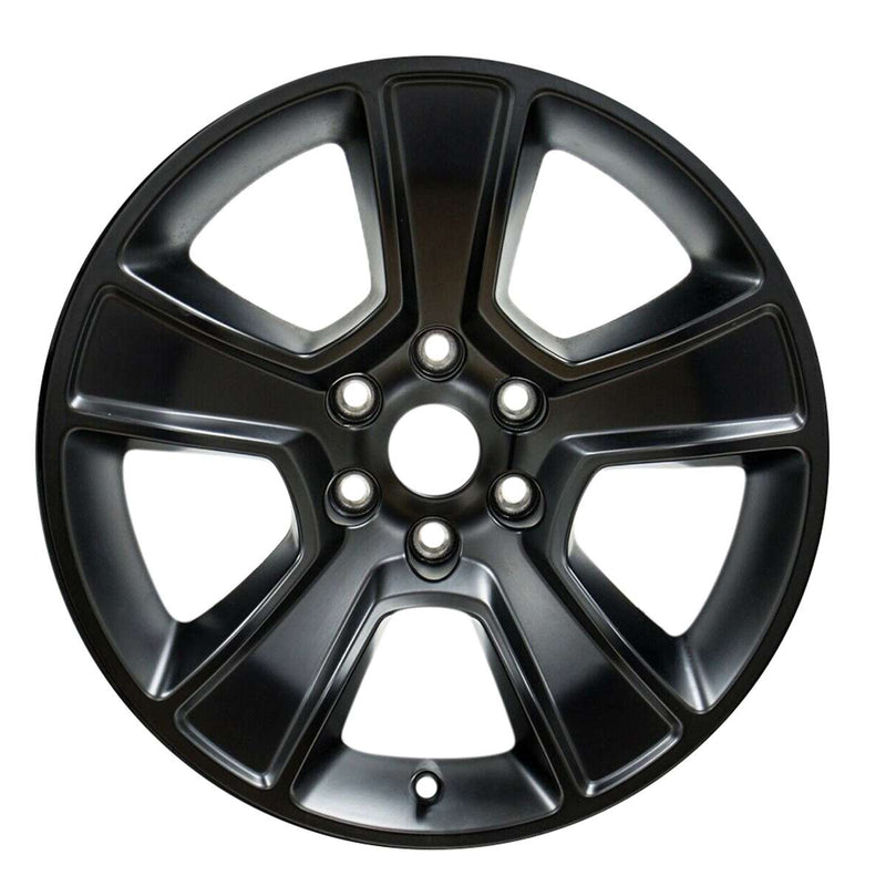 2019 dodge ram wheel 20 satin black aluminum 6 lug w2676b 1