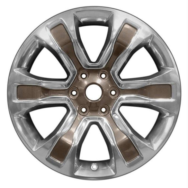 2020 dodge ram wheel 20 polished tan aluminum 6 lug w2678pt 2