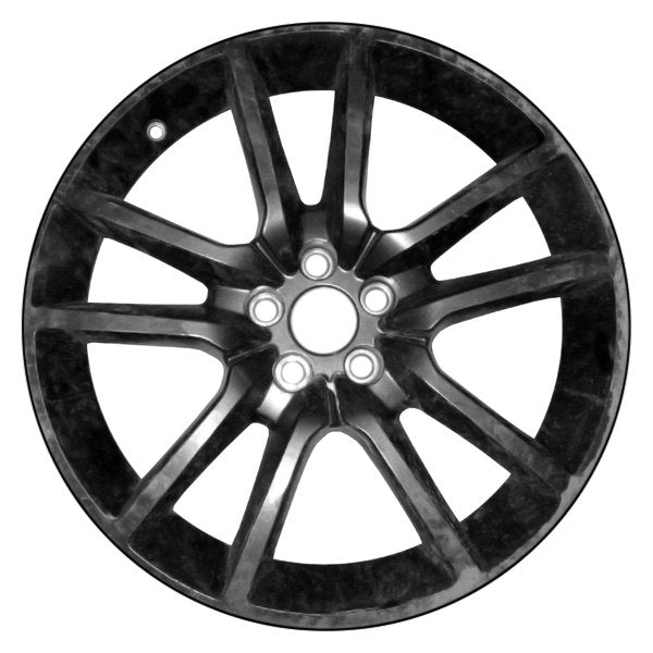 2020 dodge charger wheel 20 satin black aluminum 5 lug w2712snb 2