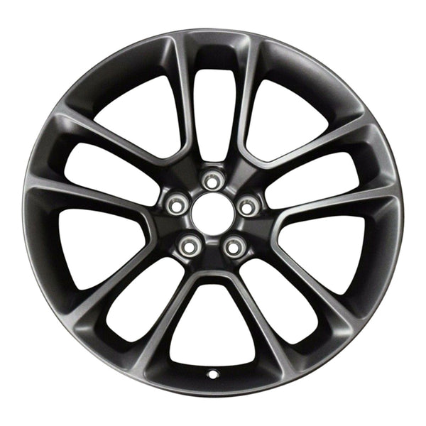 2020 dodge charger wheel 20 charcoal aluminum 5 lug w2713c 2