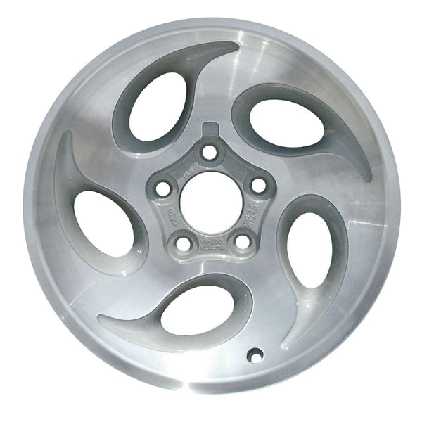 1998 ford ranger wheel 15 machined silver aluminum 5 lug w3186ms 10