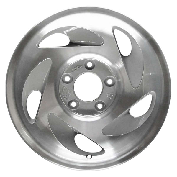 2000 ford f150 wheel 17 machined silver aluminum 5 lug rw3196ms 4