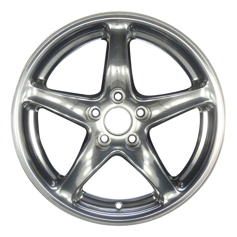 2002 ford mustang wheel 17 polished aluminum 5 lug w3285p 6