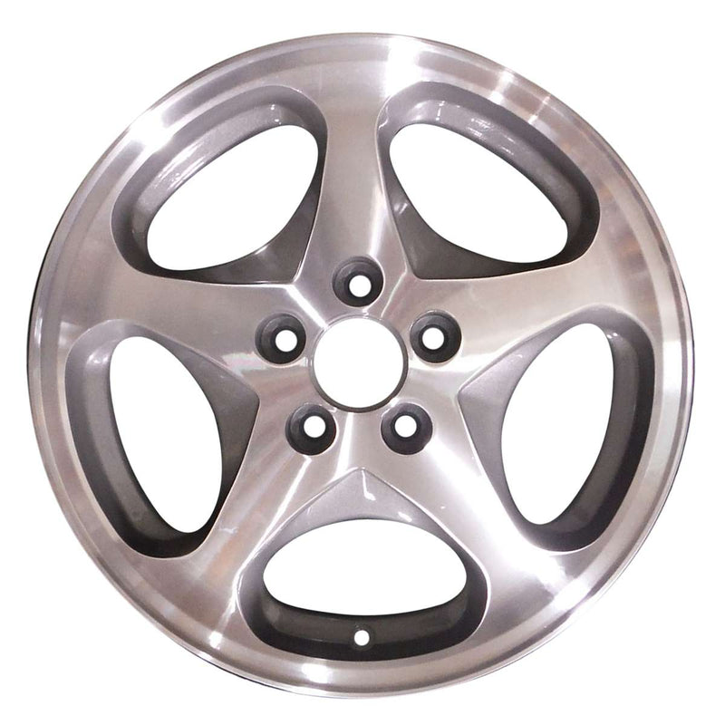 1999 ford taurus wheel 16 machined charcoal aluminum 5 lug w3313mc 1